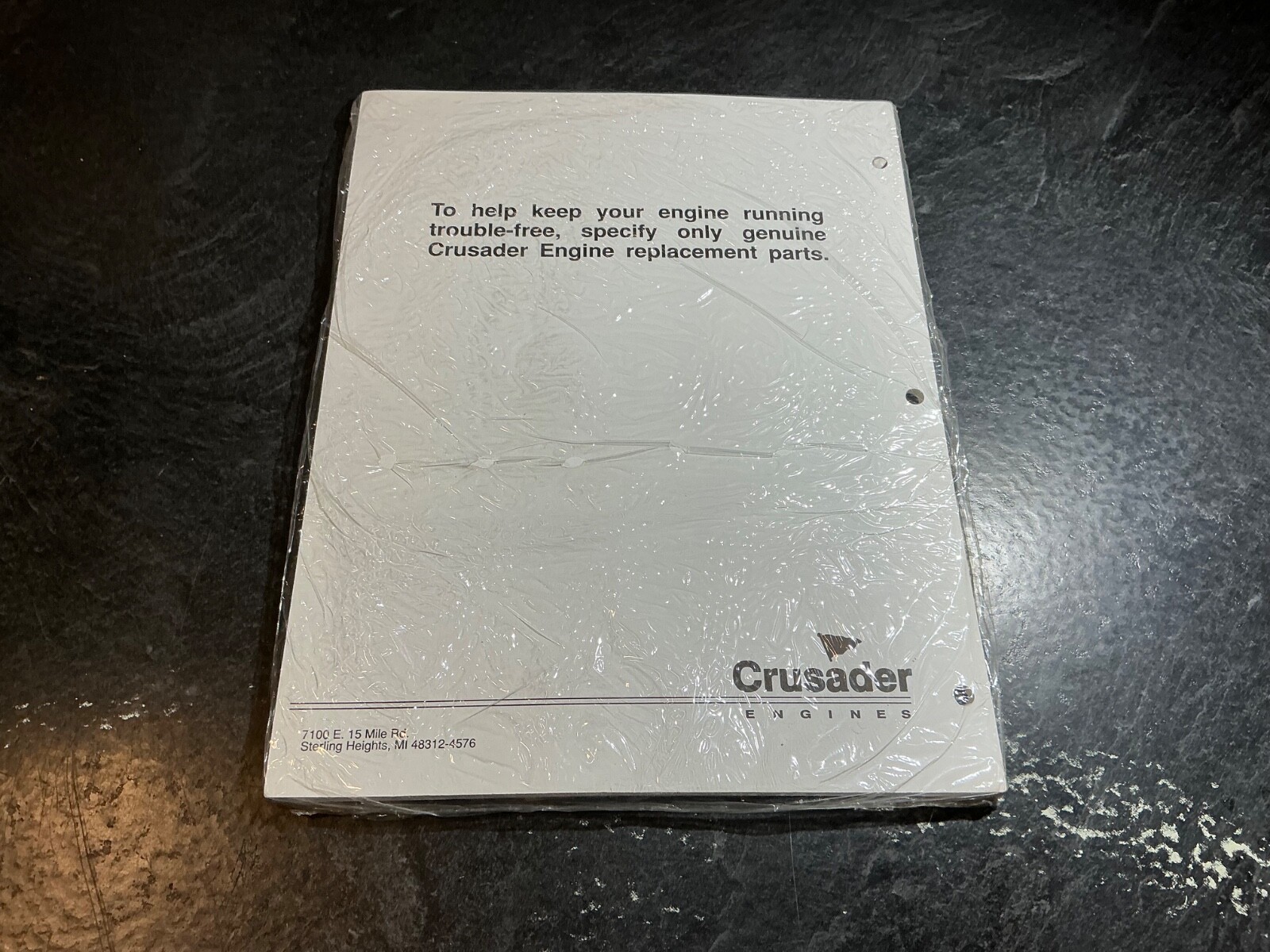 Crusader Marine Engines C305 & C350 Parts Catalog 5.0L/ 5.7L GM V8 *Brand New*