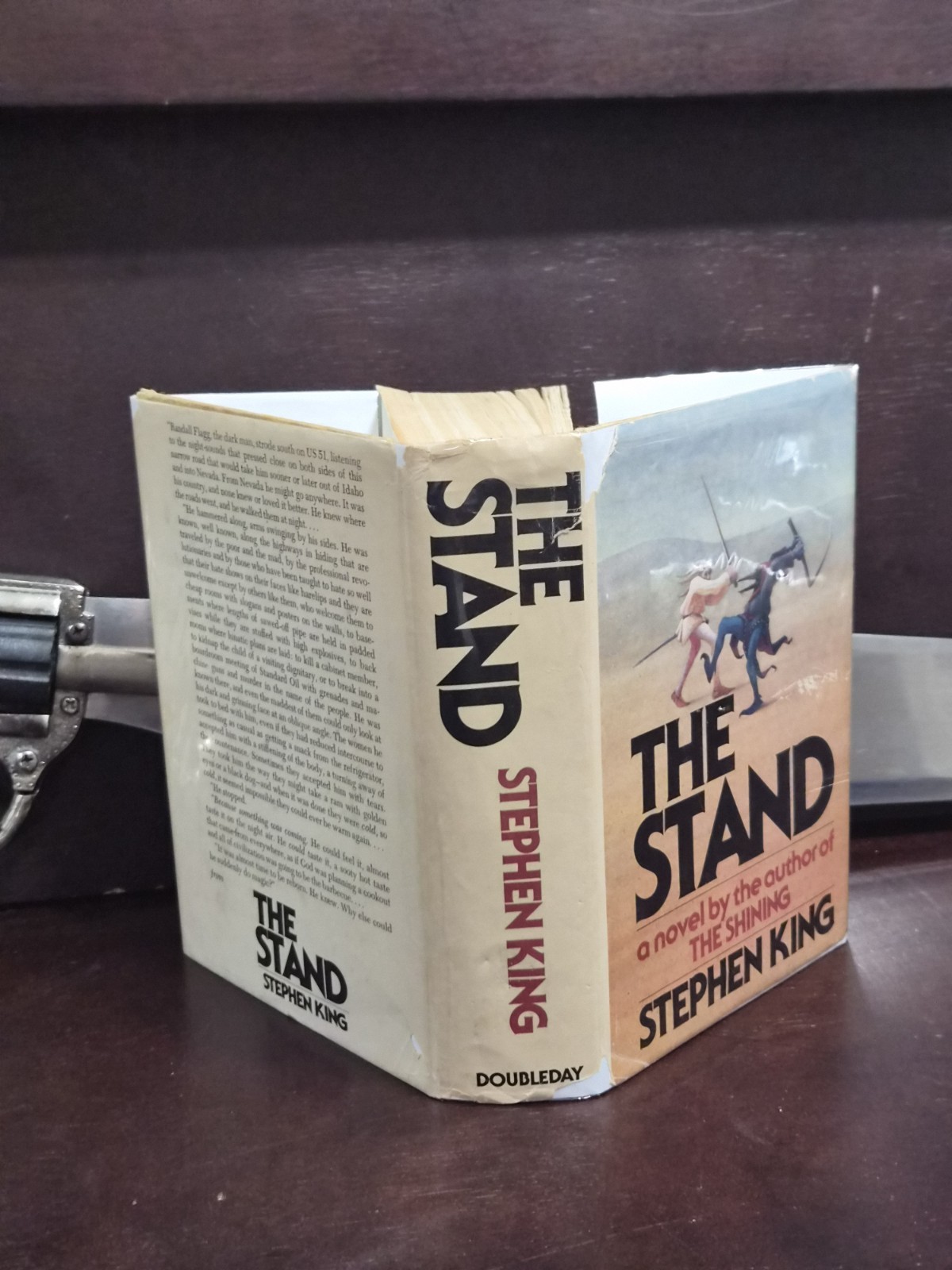 The Stand Stephen King 1978 Doubleday Early BCE Hardcover Dust Jacket HCDJ VG