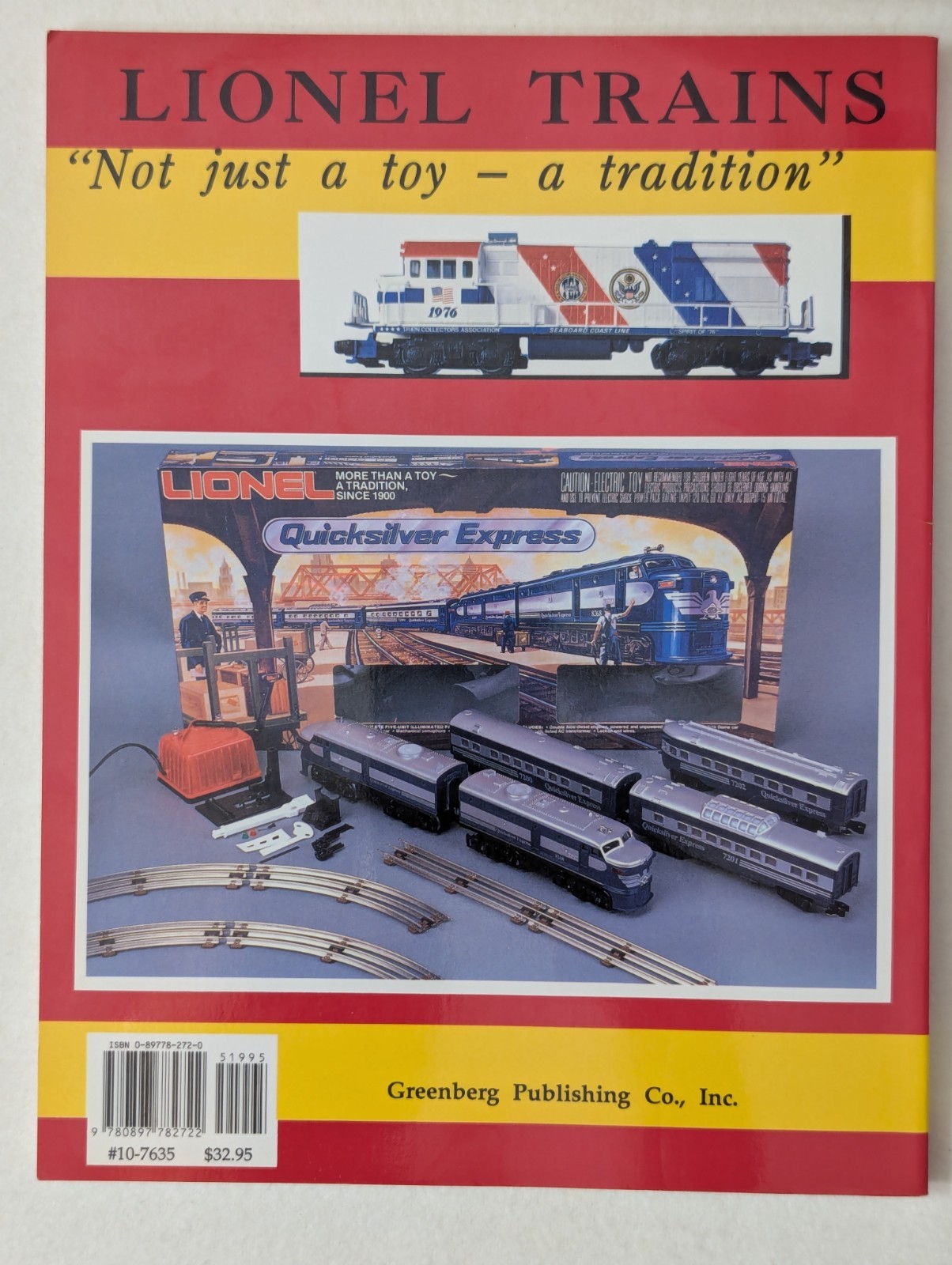Greenberg’s Guide to Lionel Trains 1970-1991 Volume II Trade Paperback