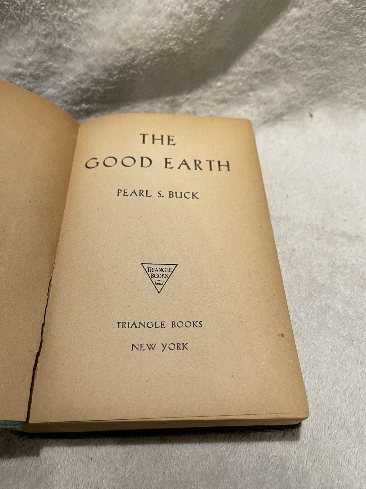 The Good Earth by Pearl S. Buck – 1942 HC 10th Printing