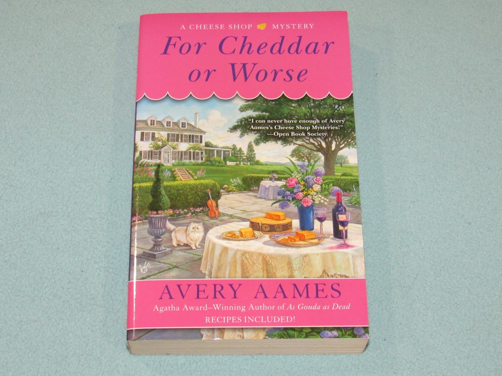 7 Book Lot: CHEESE SHOP MYSTERY Complete COLLECTION (1-7) Set by AVERY AAMES