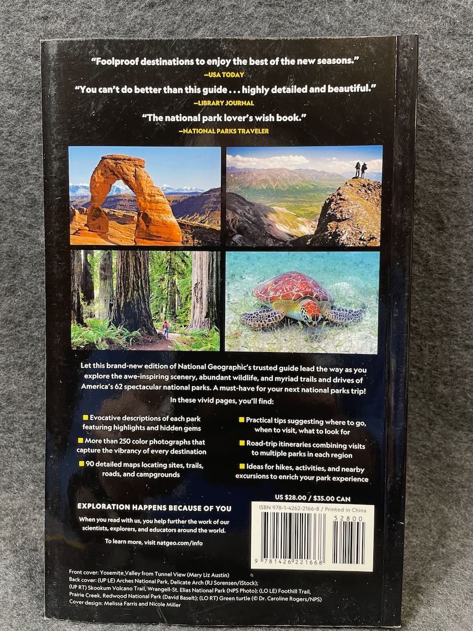 National Geographic Guide to National Parks of the United States 9th edition NEW