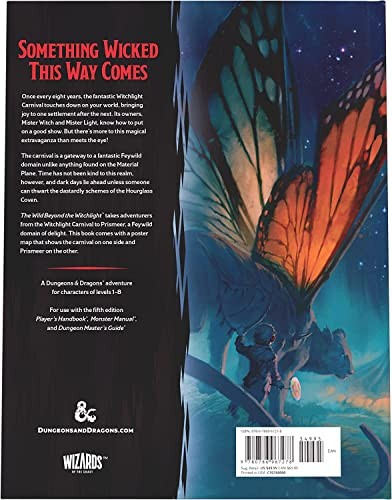 Dungeons & Dragons The Wild Beyond The Witchlight: A Feywild Adventure Book, Exc