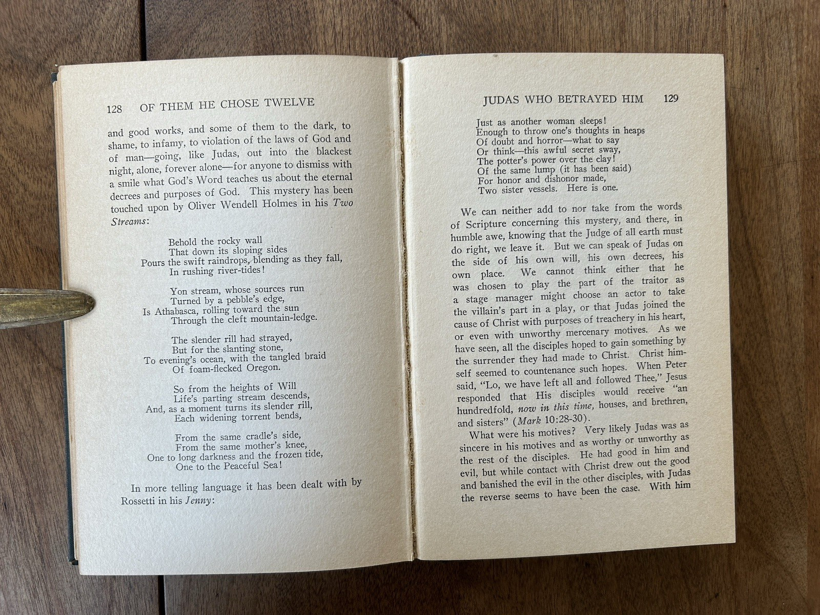 RARE 1929 Of Them He Chose Twelve by CLARENCE EDWARD MACARTNEY