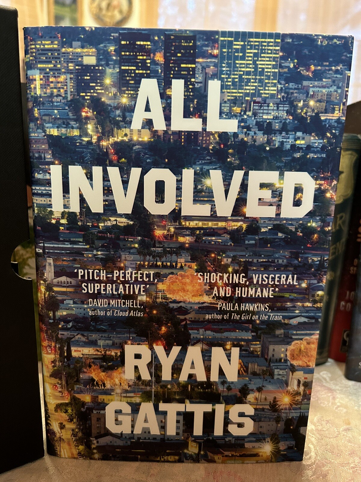 MASSIVE Ryan Gattis~ALL INVOLVED~SIGNED LIMITED #487/500 1ST/DJ~NEW SLIPCASE HC