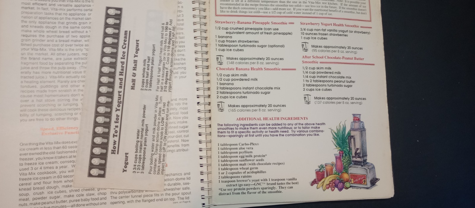 The Versatile Vita-Mix Recipe Book Vitamix Foods for Every Occasion 1989 Health