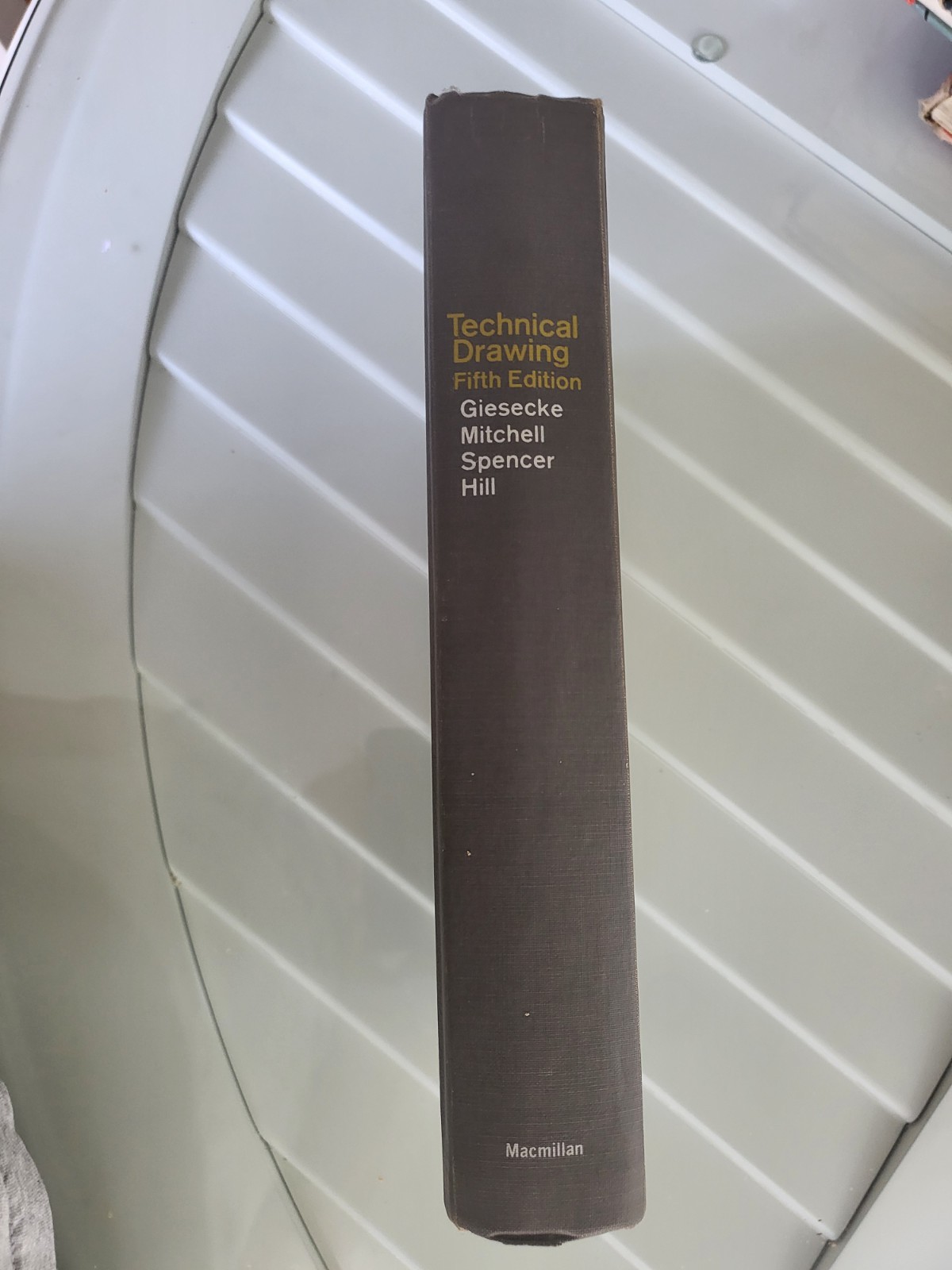 Mechanical & Technical Drawing Hardcover Text Books – Lot of 5