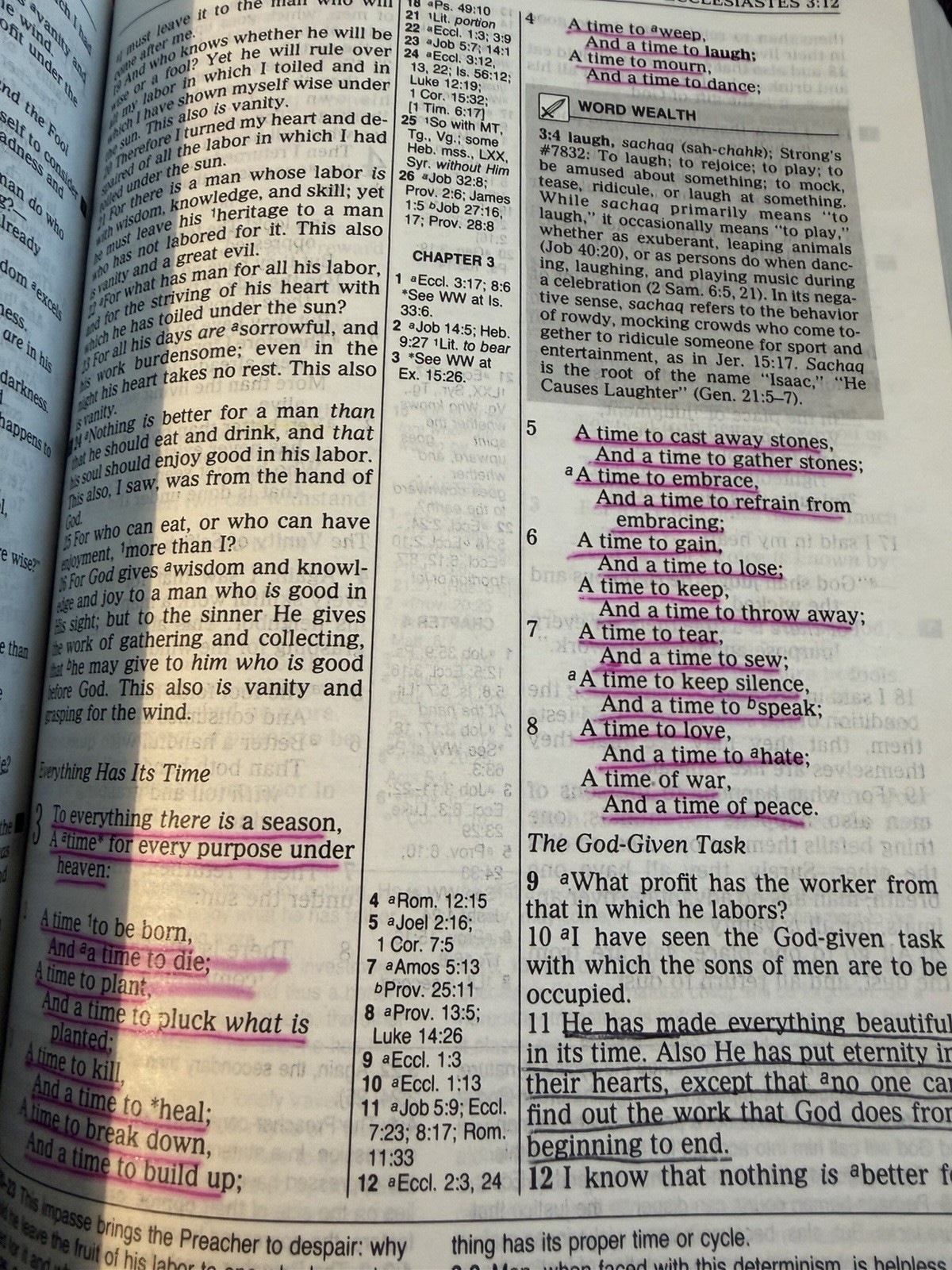 Spirit Filled Life Bible Nelson 2255BG Bonded Leather NKJV Red Letter 1991 READ