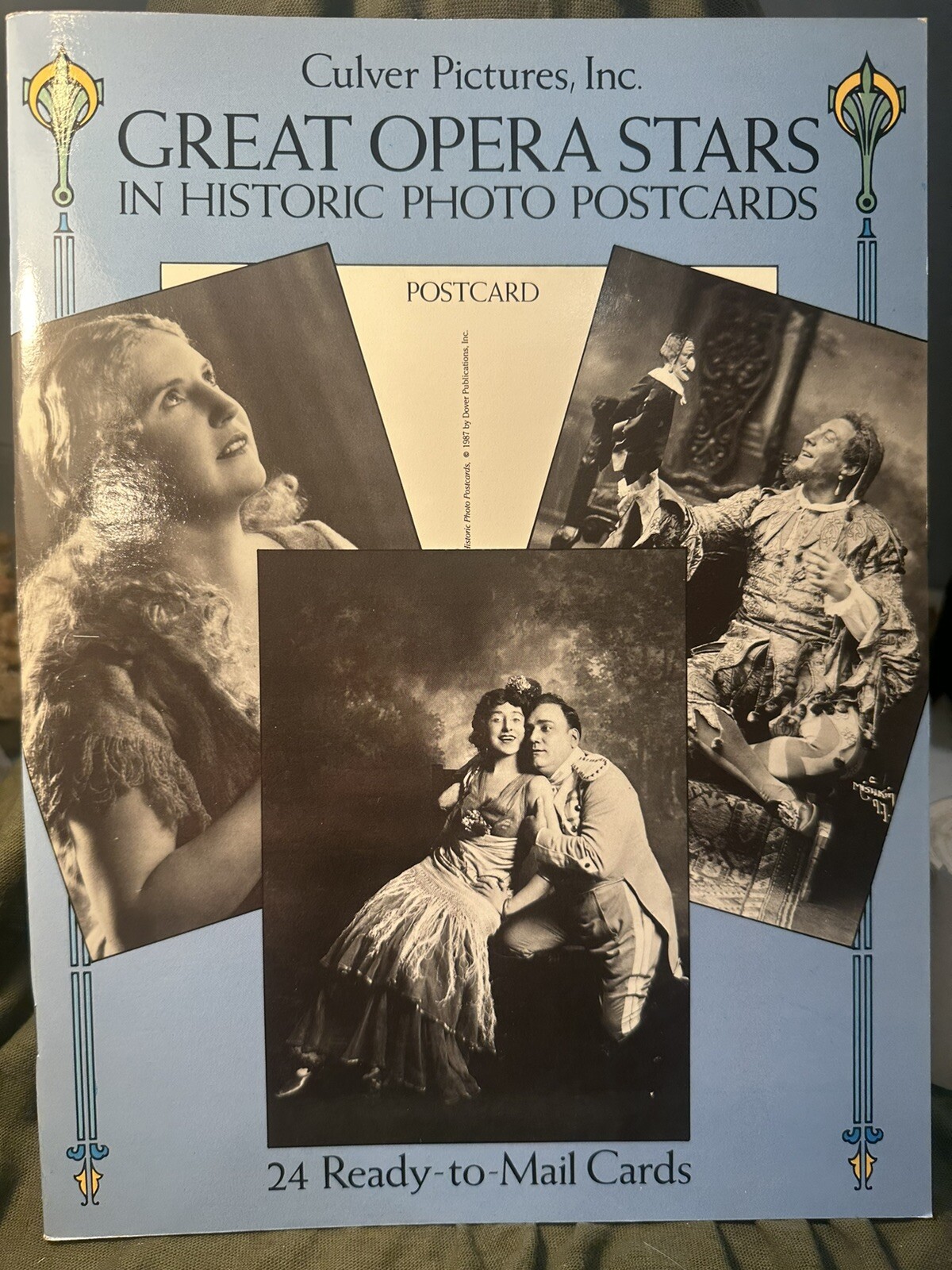 Great Opera Stars in Historic Photo Postcards: Ready-to-Mail Cards