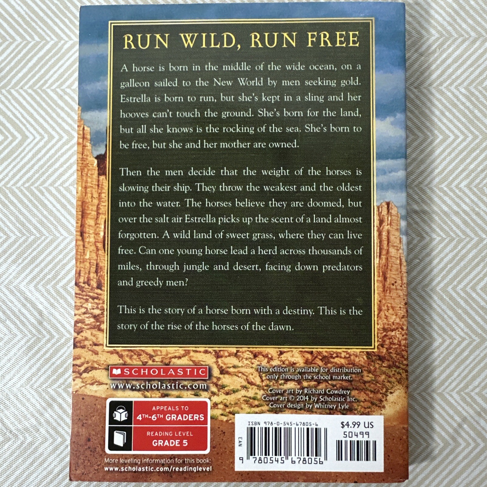 Horses of Dawn Series Kathryn Lasky First #1 The Escape 2014 1st Edition