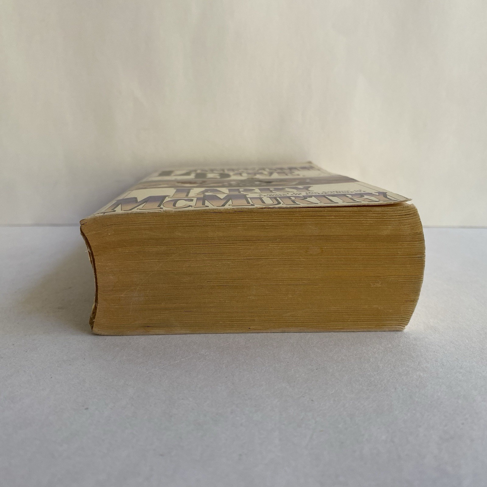 Lonesome Dove, Larry McMurtry (1986) 1st Printing Vintage Mass Market Paperback