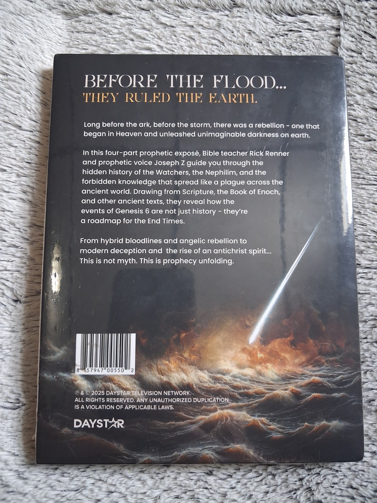 Nephilim Rising: The Dark World Before the Flood Hardcover Rick Renner 2025