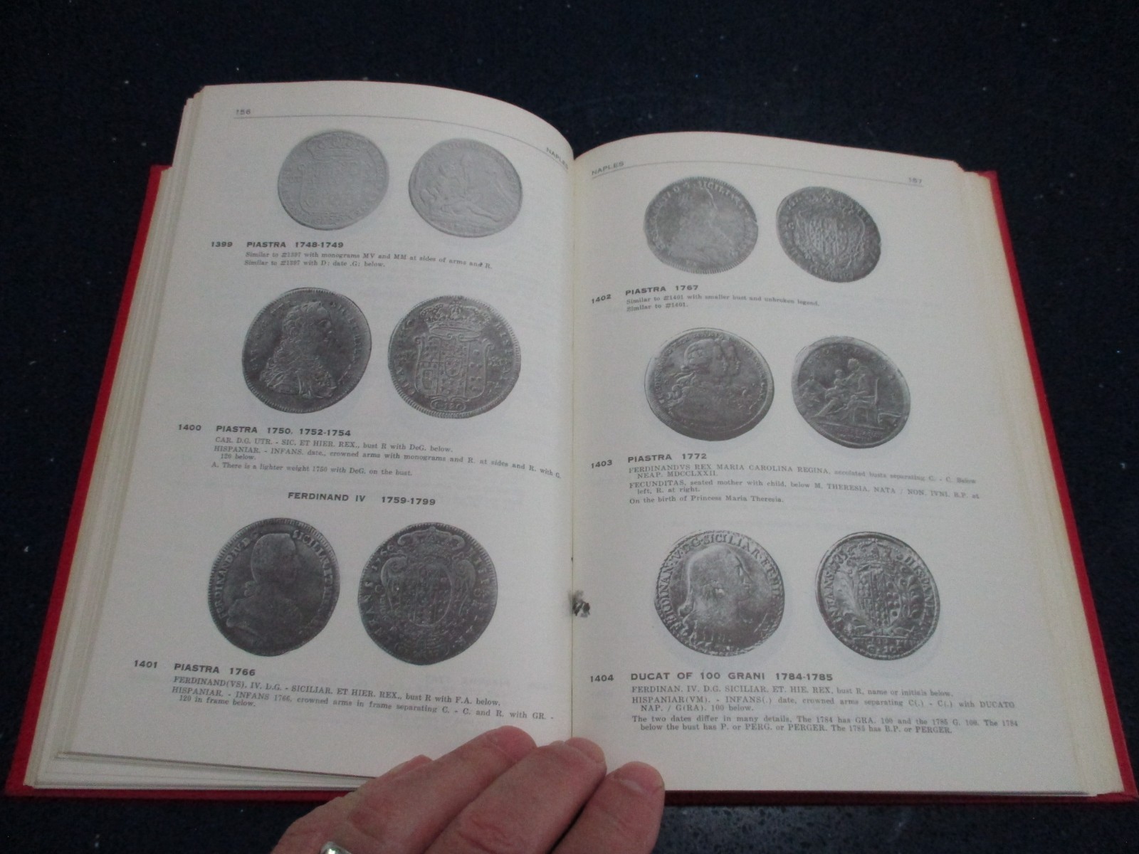 EUROPEAN CROWNS 1700-1800 Coin Book by John S Davenport w/ ORIGINAL VALUE SHEET!
