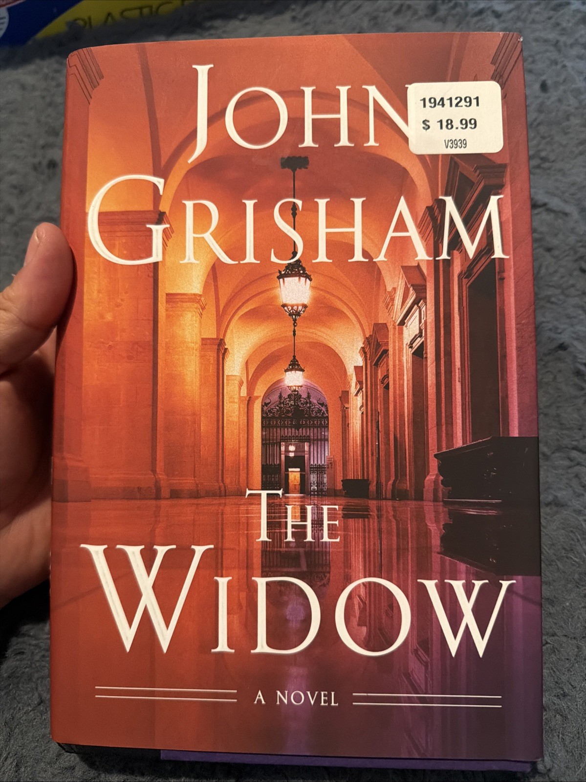 NEW-The Widow: A Novel by John Grisham First Edition/Print HC Doubleday C-146