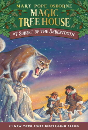 Sunset of the Sabertooth (Magic Tree House, No. 7) – Paperback – VERY GOOD