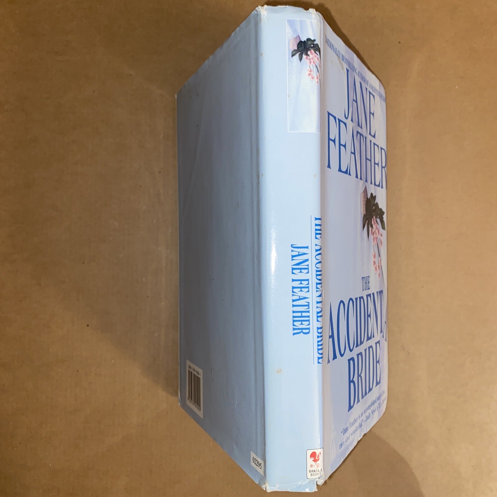 THE ACCIDENTAL BRIDE – Hardcover By Jane Feather – 1999 HC DJ 328 PAGES FREESHIP