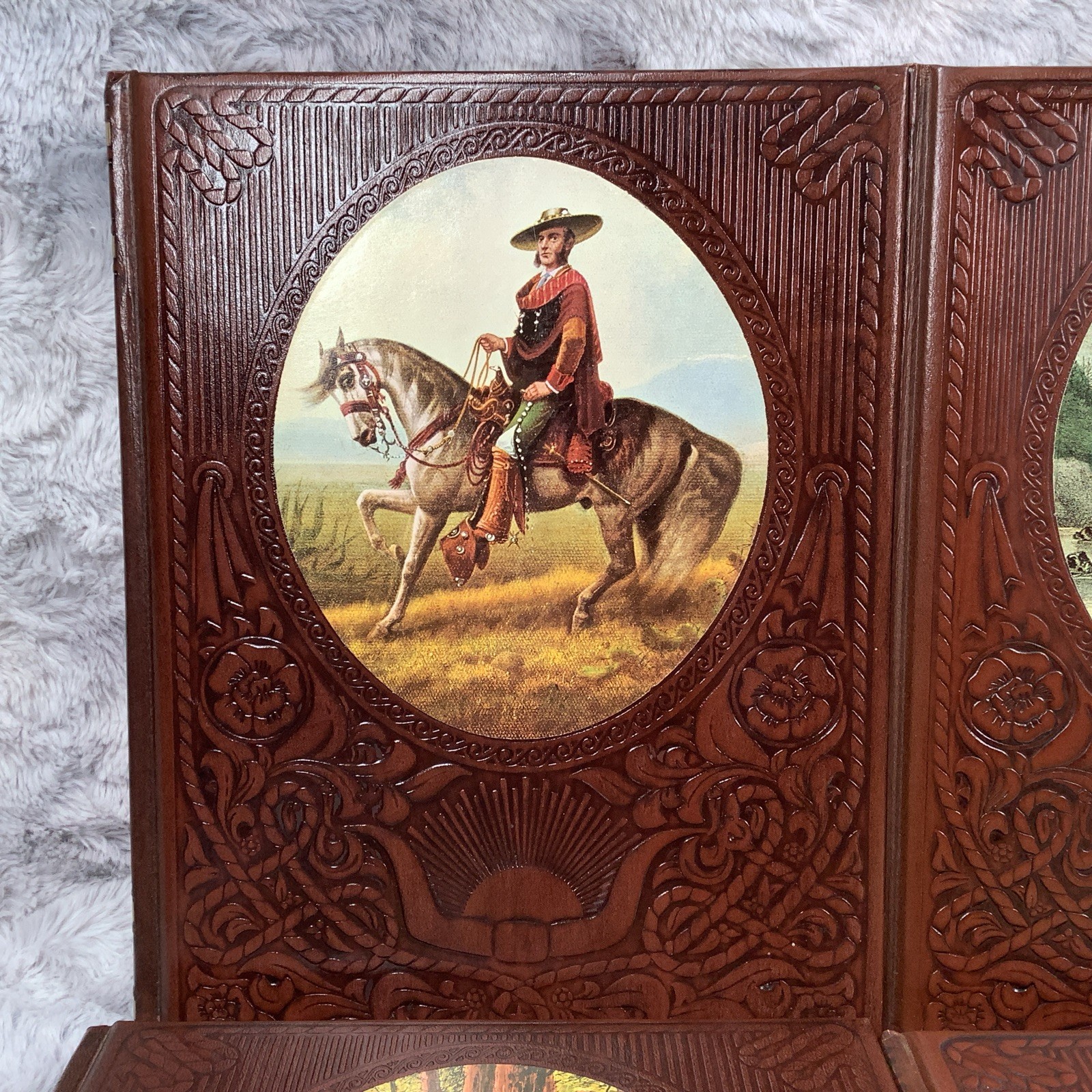 Time Life Books The Old West Series Lot of 7 Volumes Padded Leatherette 1970s
