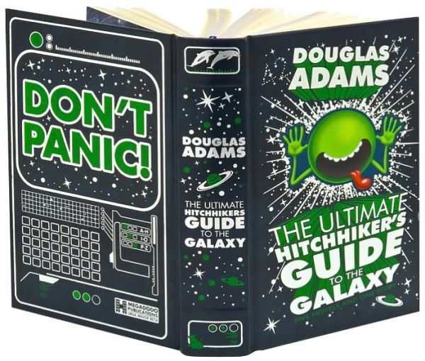 THE ULTIMATE HITCHHIKER’S GUIDE TO THE GALAXY Douglas Adams Leather Bound SEALED