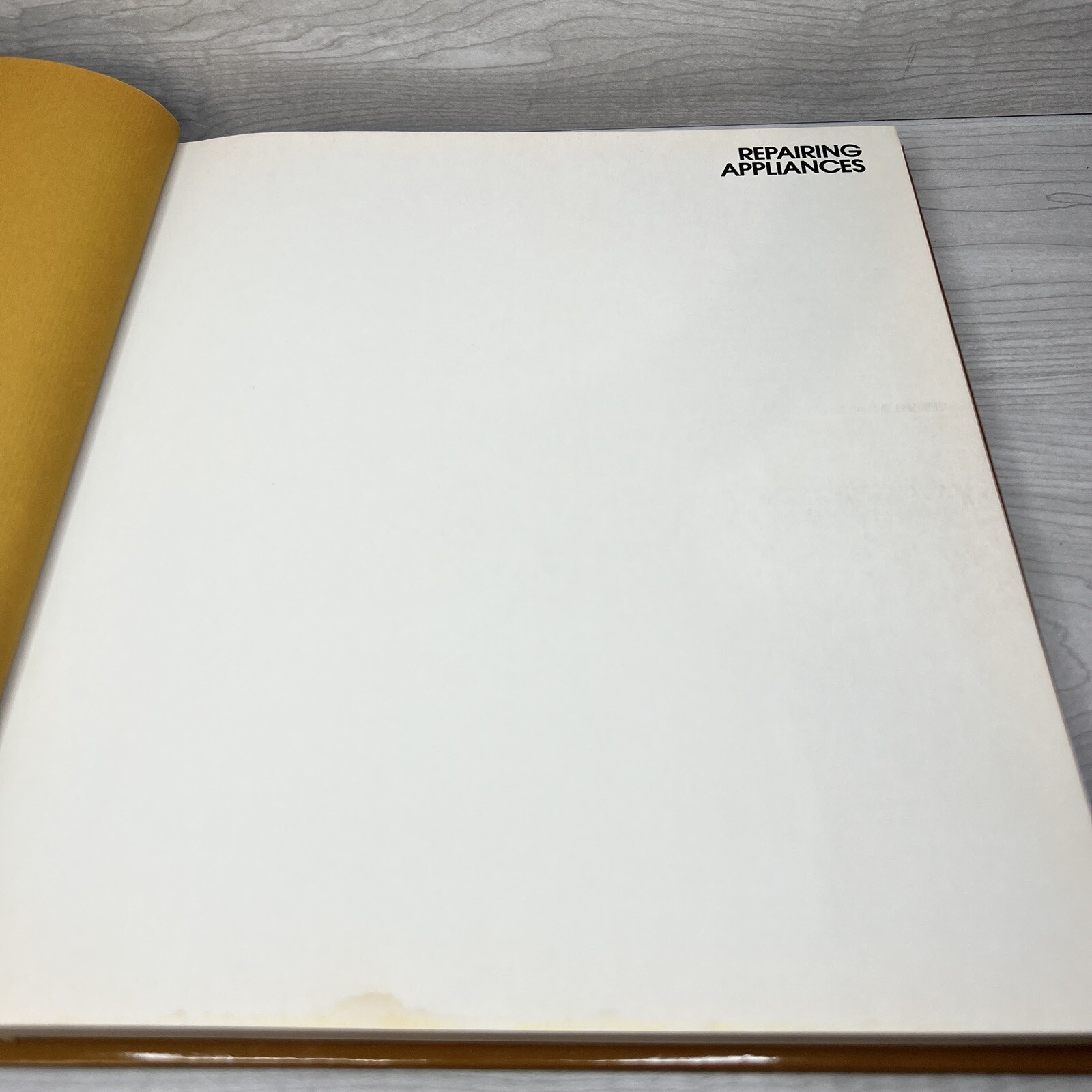 Vintage Kitchen Appliance Repair Book Mechanics Engineering Electrical HC DIY