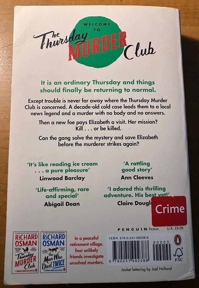 Bullet That Missed : A Thursday Murder Club Mystery by Richard Osman (2022,…