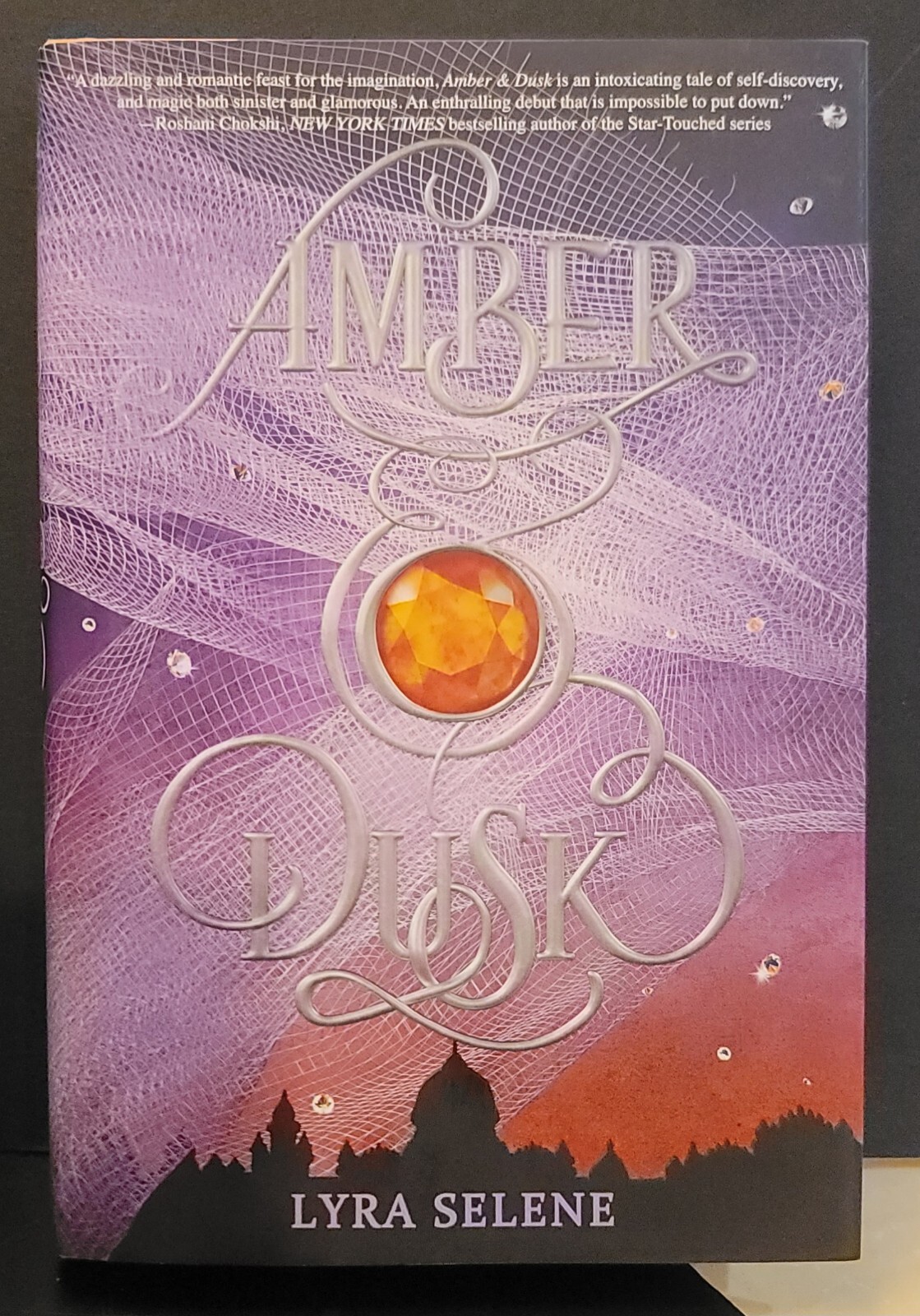 Amber & Dusk Signed by Lyra Selene Owlcrate Exclusive 1st Printing HC Rare