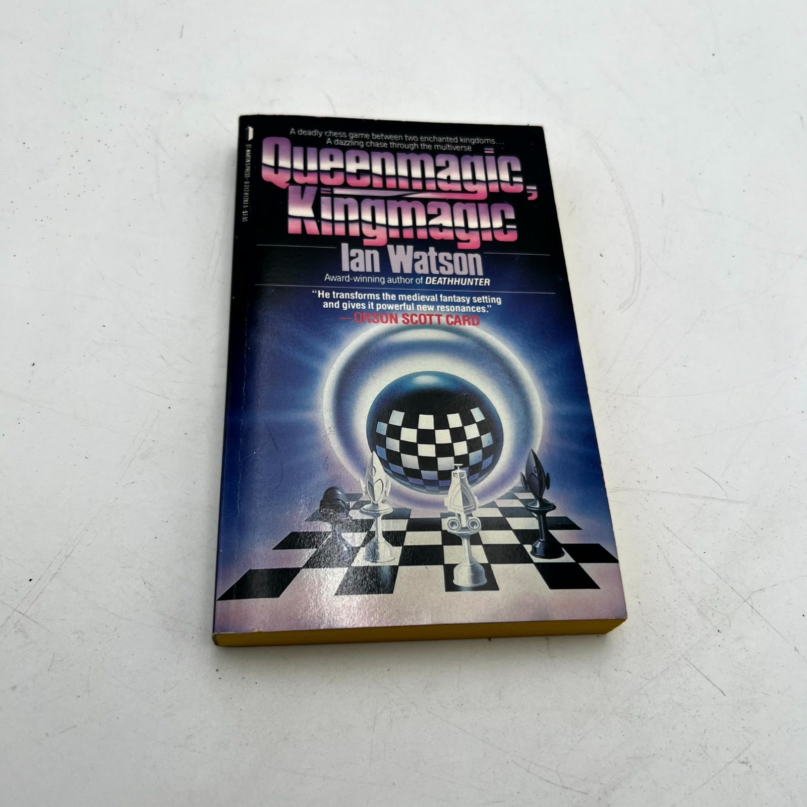 Queenmagic, Kingmagic by Ian Watson 1986 Science Fiction Fantasy Novel Book PB