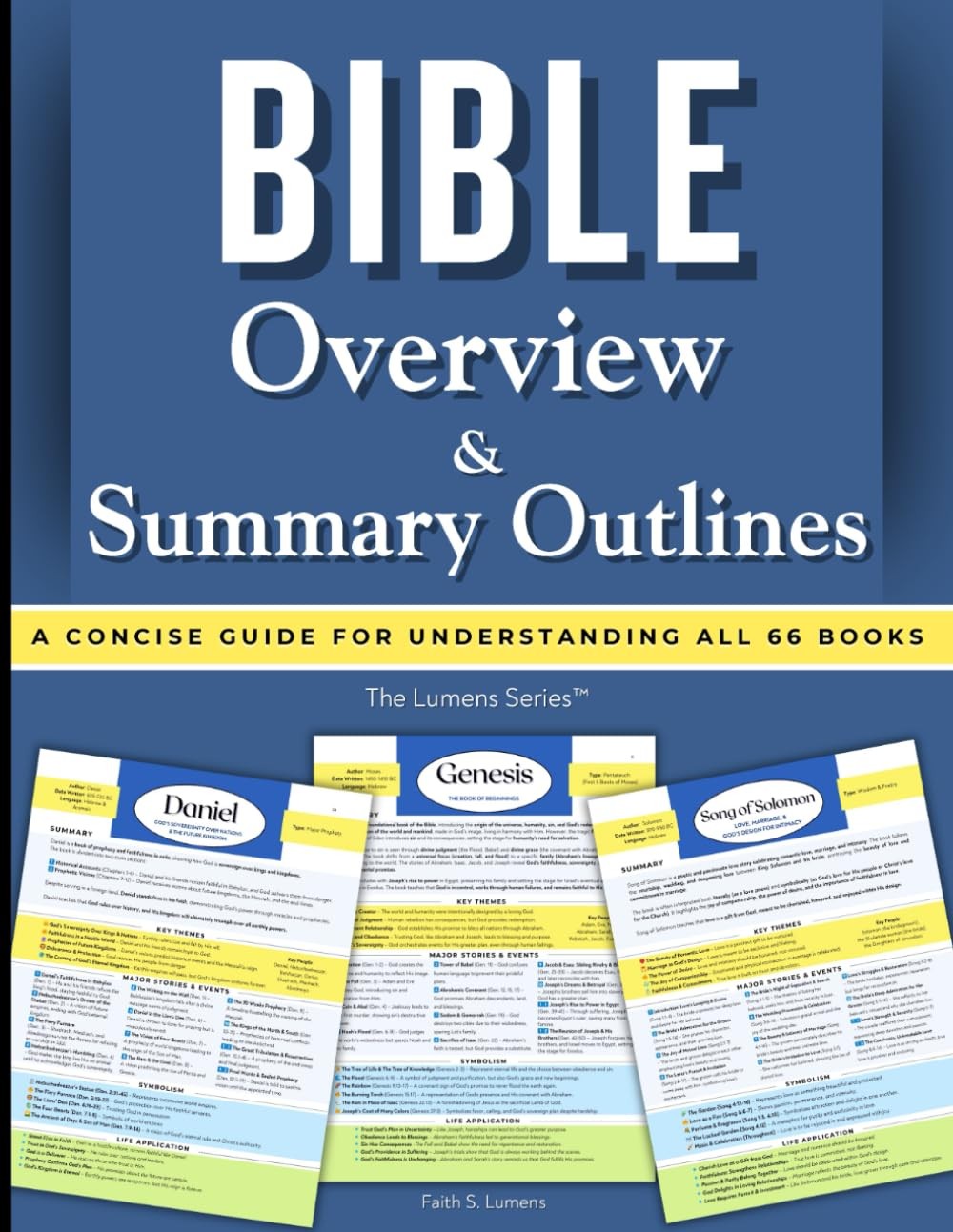 Bible Overview & Summary Outlines: A Quick and Concise Guide for Easy Unders…