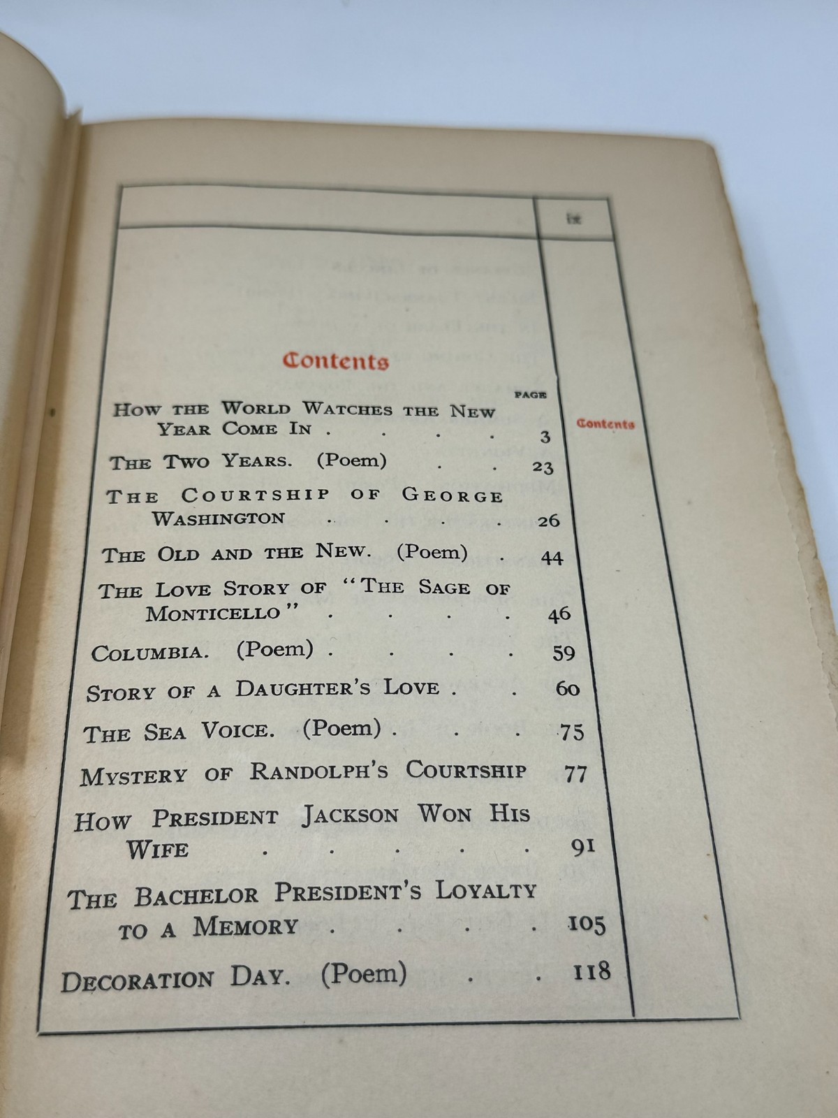 Antique Threads of Grey & Gold by Myrtle Reed Hardcover Book 1913