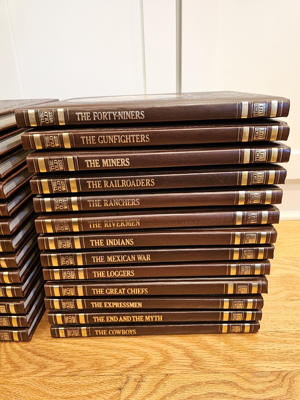 Time Life THE OLD WEST Complete 26 Volume Series No Index Leatherette HC