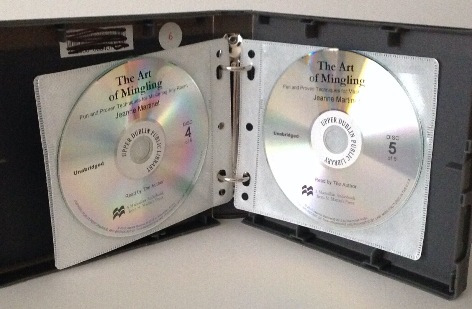 The Art of Mingling by: Jeanne Martinet (Audiobook) – New & Revised – VERY GOOD