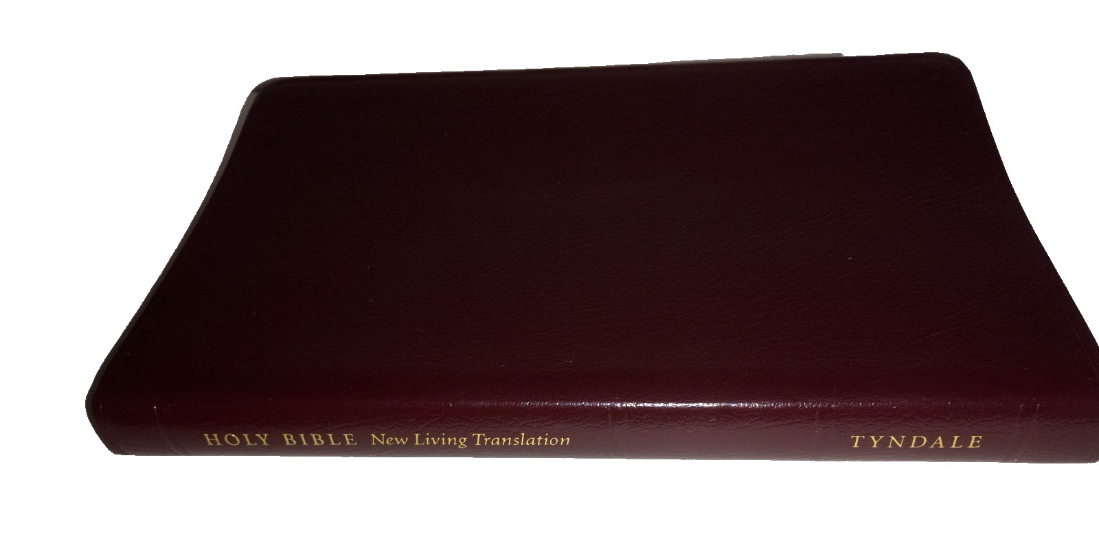 Beautiful Leather New Living Translation Bible King James Red Letter Slimline