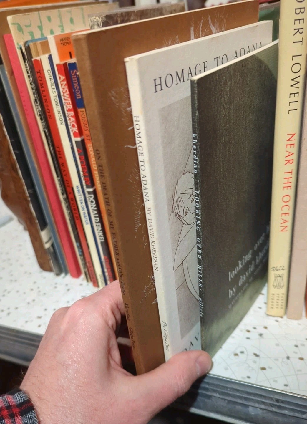 Poetry Lot 50s-80s Clayton Eshleman Robert Lowell David Kherdian J. Rothenberg +