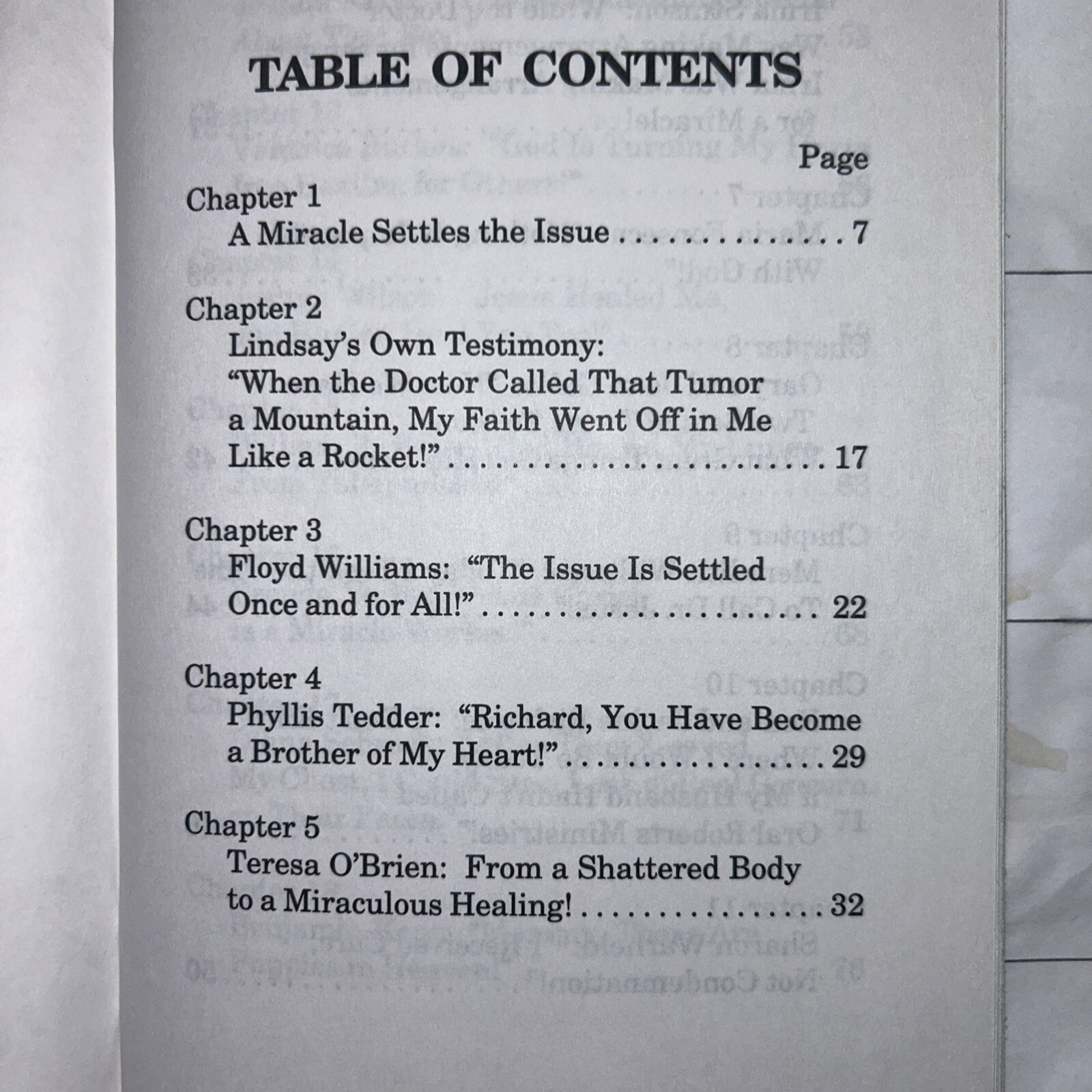 Are Miracles Real? – Oral and Richard Roberts – 1996 – 88 pages – Pentecostal