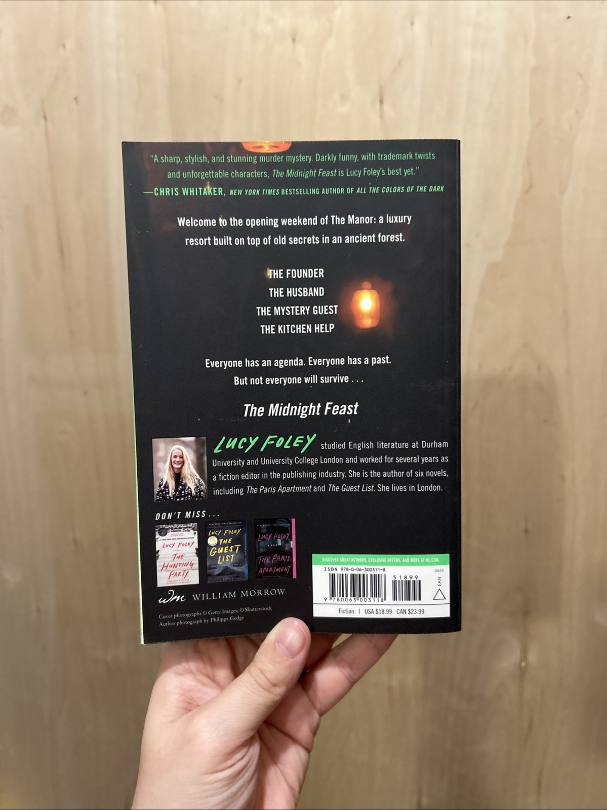 The Midnight Feast: Novel Lucy Foley Paperback – SPRAYED EDGE – First Edition