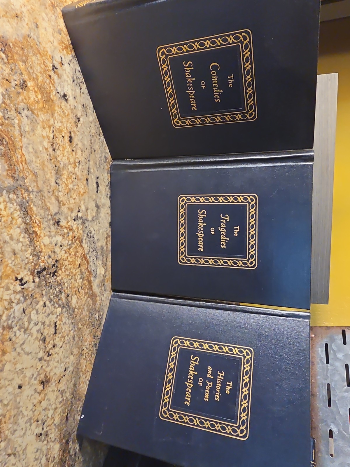 The Comedies Tragedies Histories of Shakespeare Player’s Edition 3 Volume Set