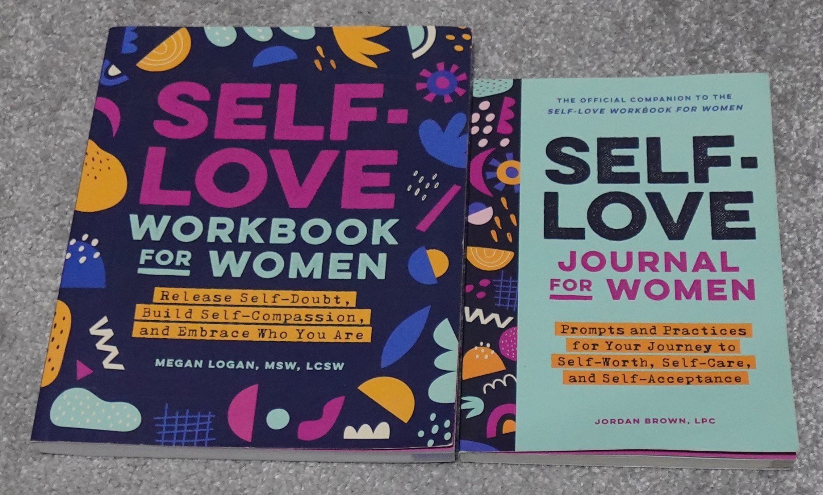 Self-Love Journal And Self-Love Workbook Set For Women By Megan Logan