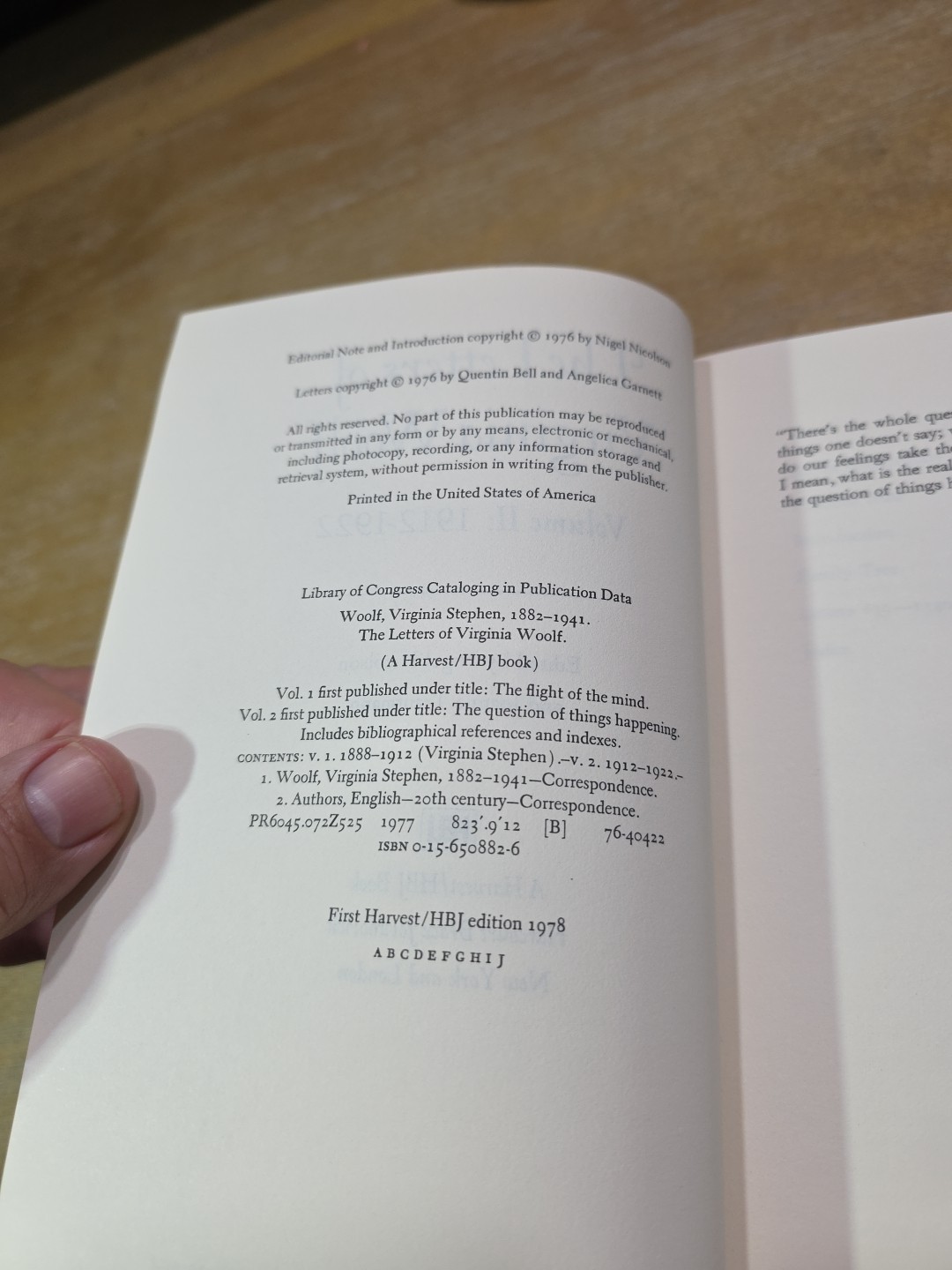 The Letters of Virginia Woolf, Virginia Woolf, Paperback, 1978, 1st Edition