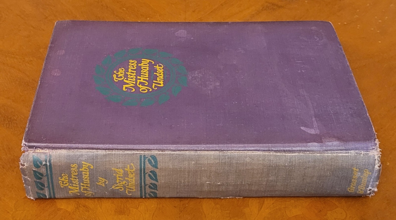 The Mistress of Husaby by Sigrid Undset, 1928, 371 pages.