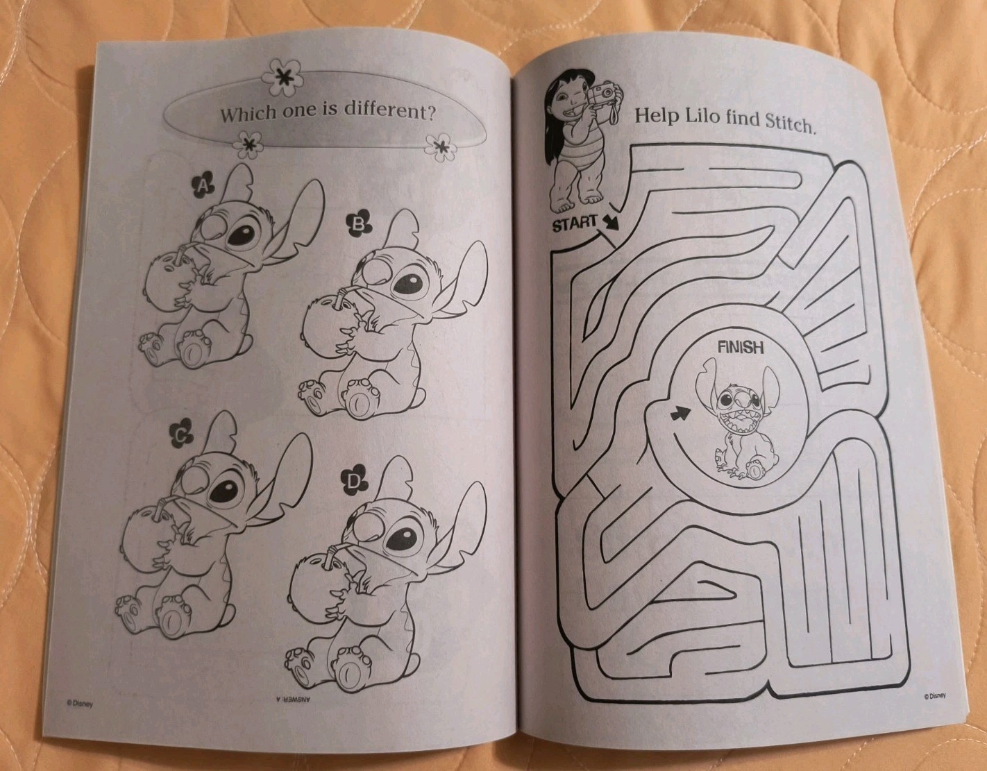 Disney Lilo & Stitch Jumbo Coloring & Activity Book Tear/Share Pages 🆕🆓 ship!