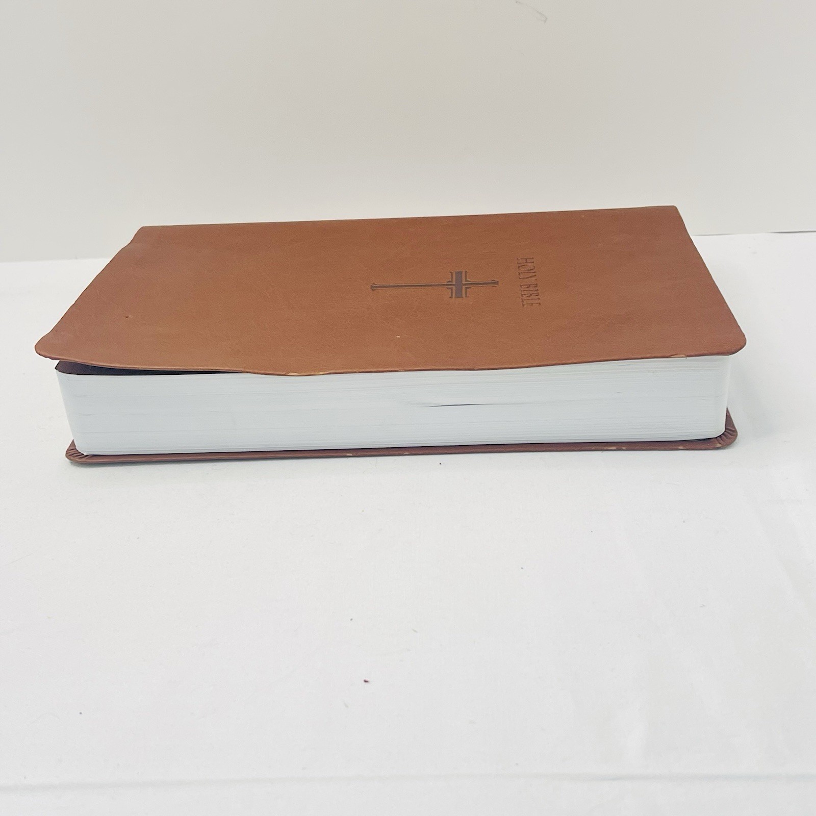 Holy Bible – NKJV Brown Imitation Leather – Super Giant Print Edition