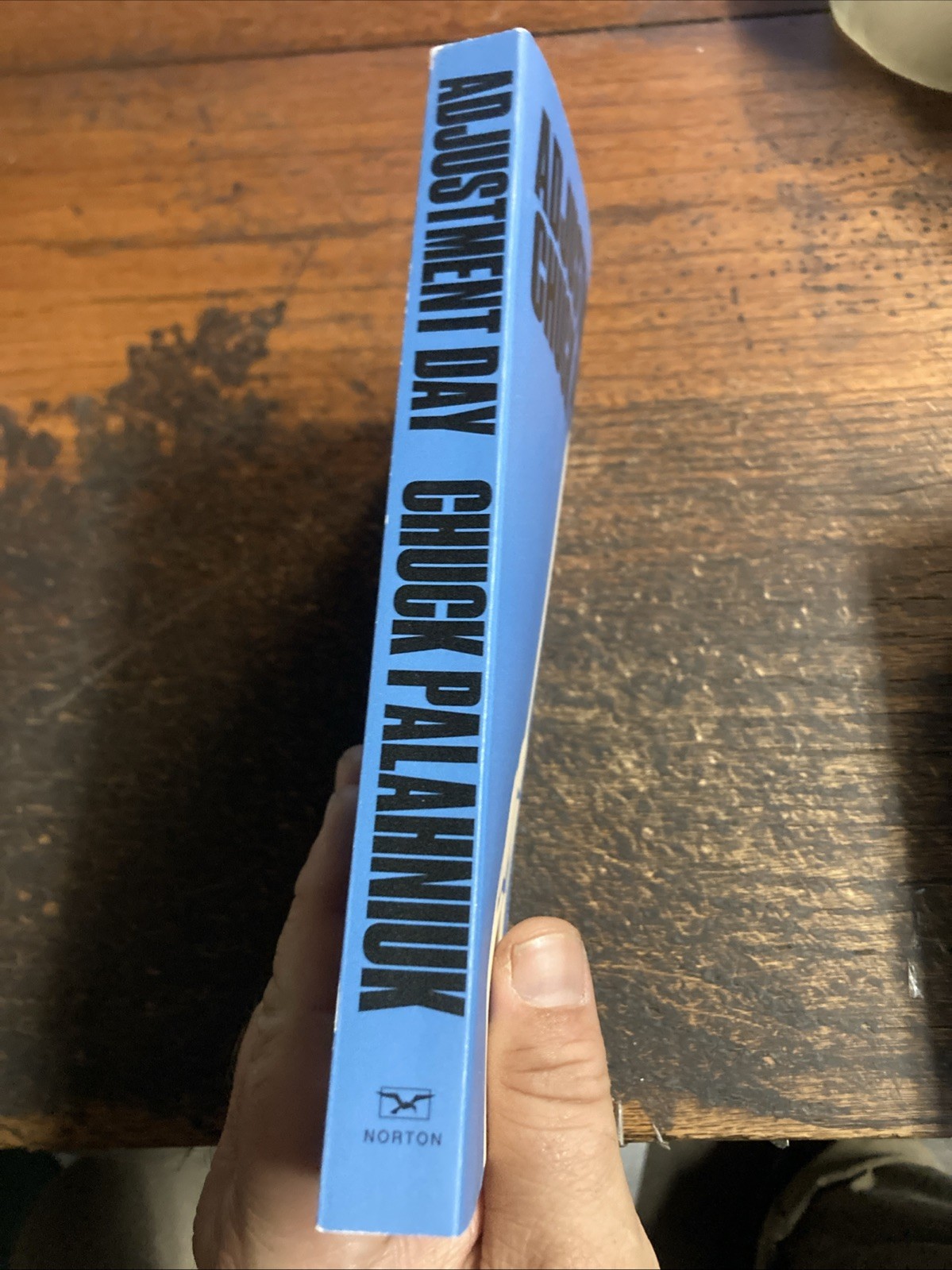 SIGNED Chuck Palahniuk – Adjustment Day Novel | Paperback