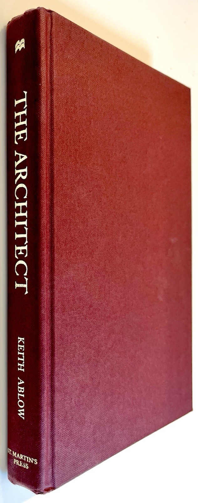 The Architect – Keith Ablow – FINE Hardcover First Edition, 1st Printing – 2005