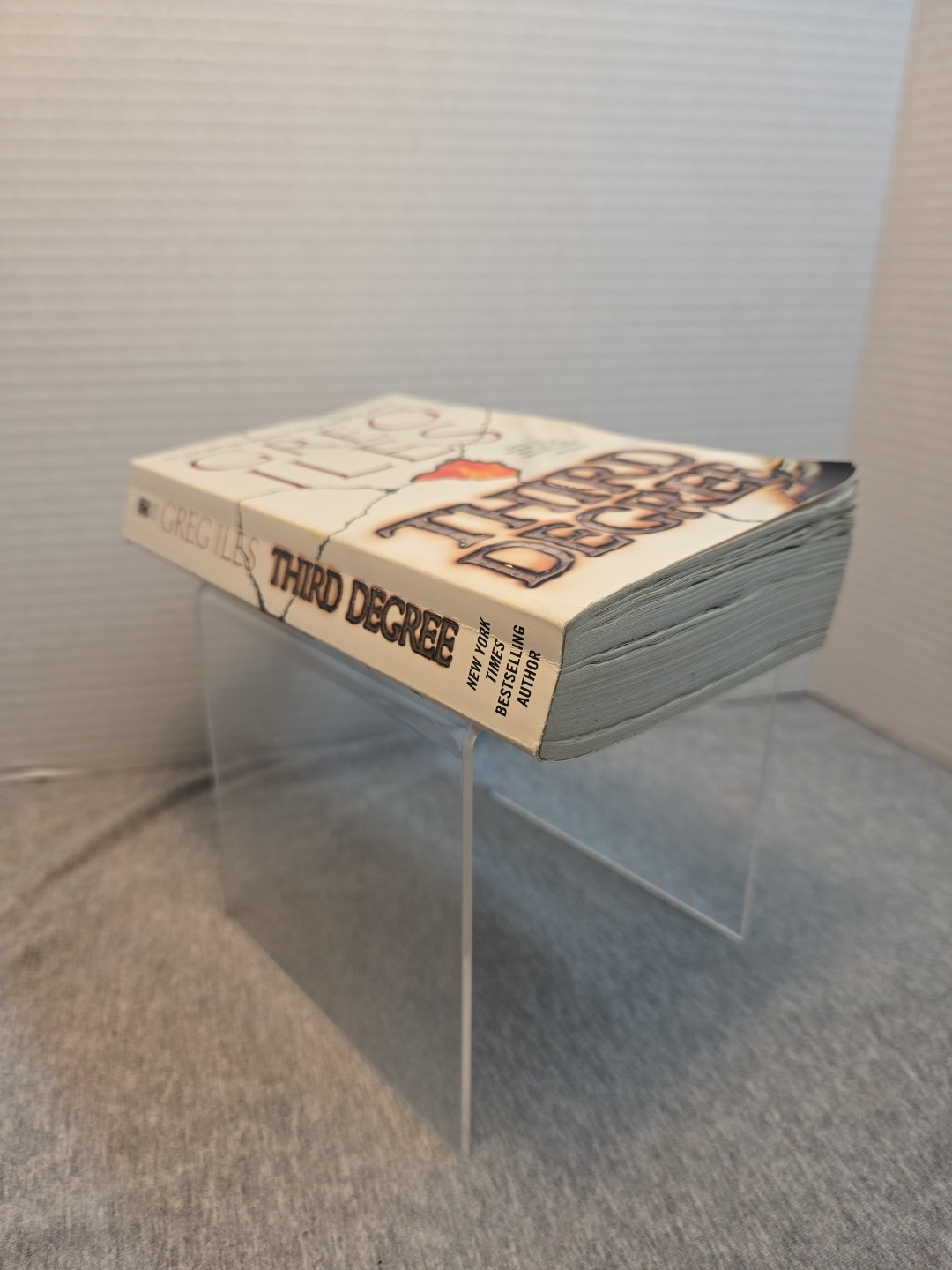Third Degree, A Novel by Greg Iles (2008, Us-Tall Rack Paperback)