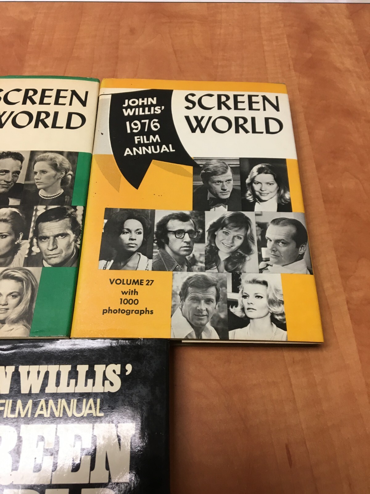 Lot of 5 John Willis Screen World 1970s EDITIONS Film Annual 73 75 76 78 79 HCDJ