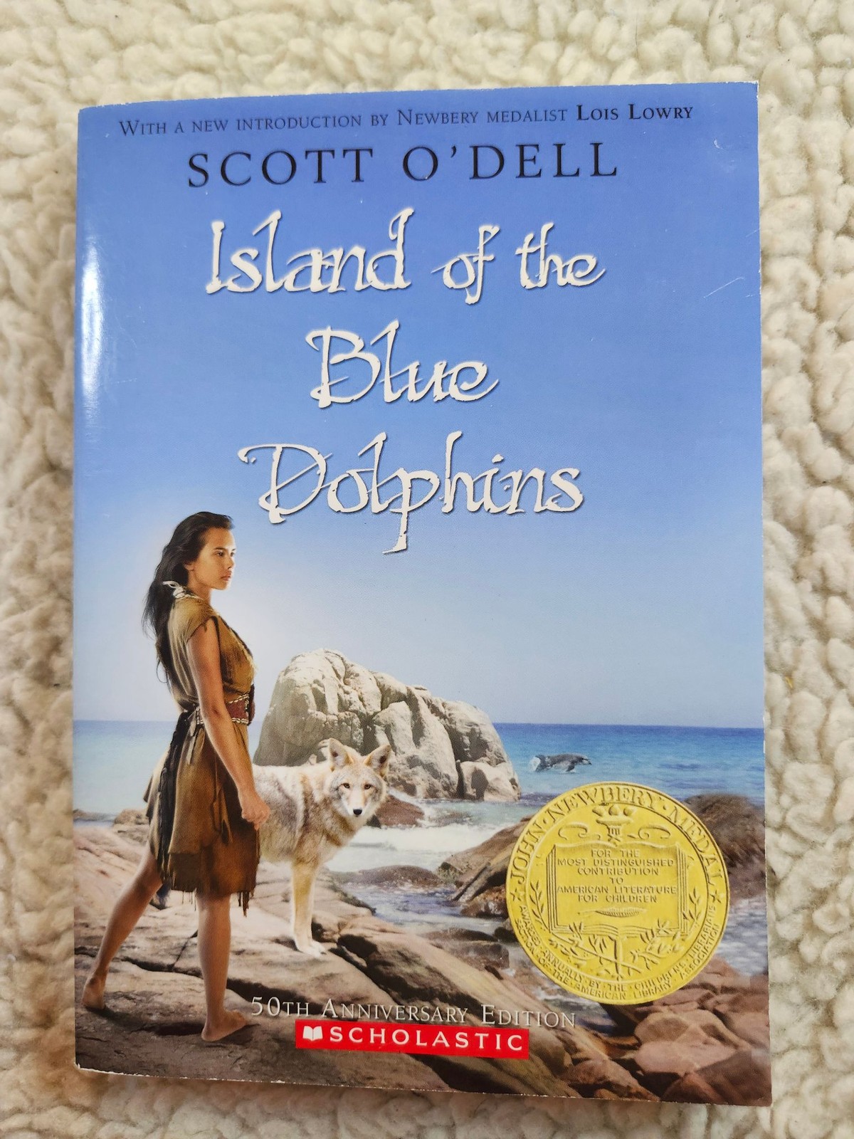 Scott O’Dell Island of the Blue Dolphins Paperback 50th Anniversary Scholastic