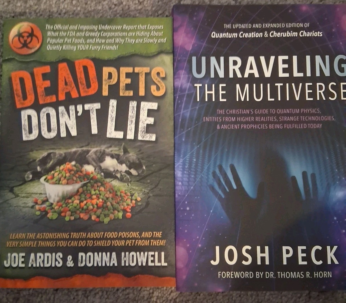Lot of 9 Conspiracy Theory Books – John Hagee, Peck, Howell