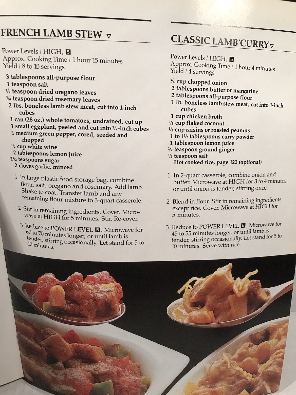 Microwave Cookbook by JC Penney Hard Cover-Rare 168 Pages VTG-The Complete