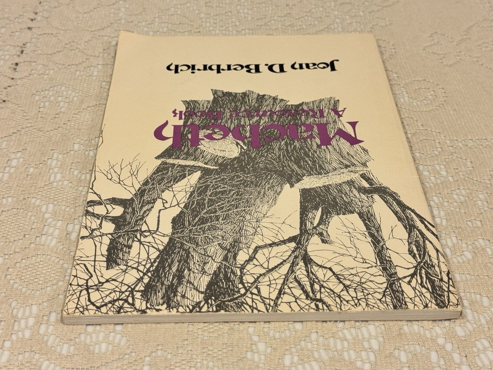 MACBETH A RESOURCE BOOK by Joan D. Berbrich – Amsco R 484 W Paperback 1988