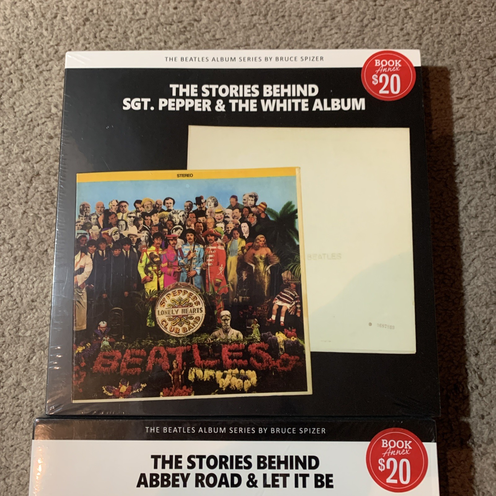Beatles Album Series Bruce Spizer Sgt Pepper & White Album Abbey Rd & Let It Be