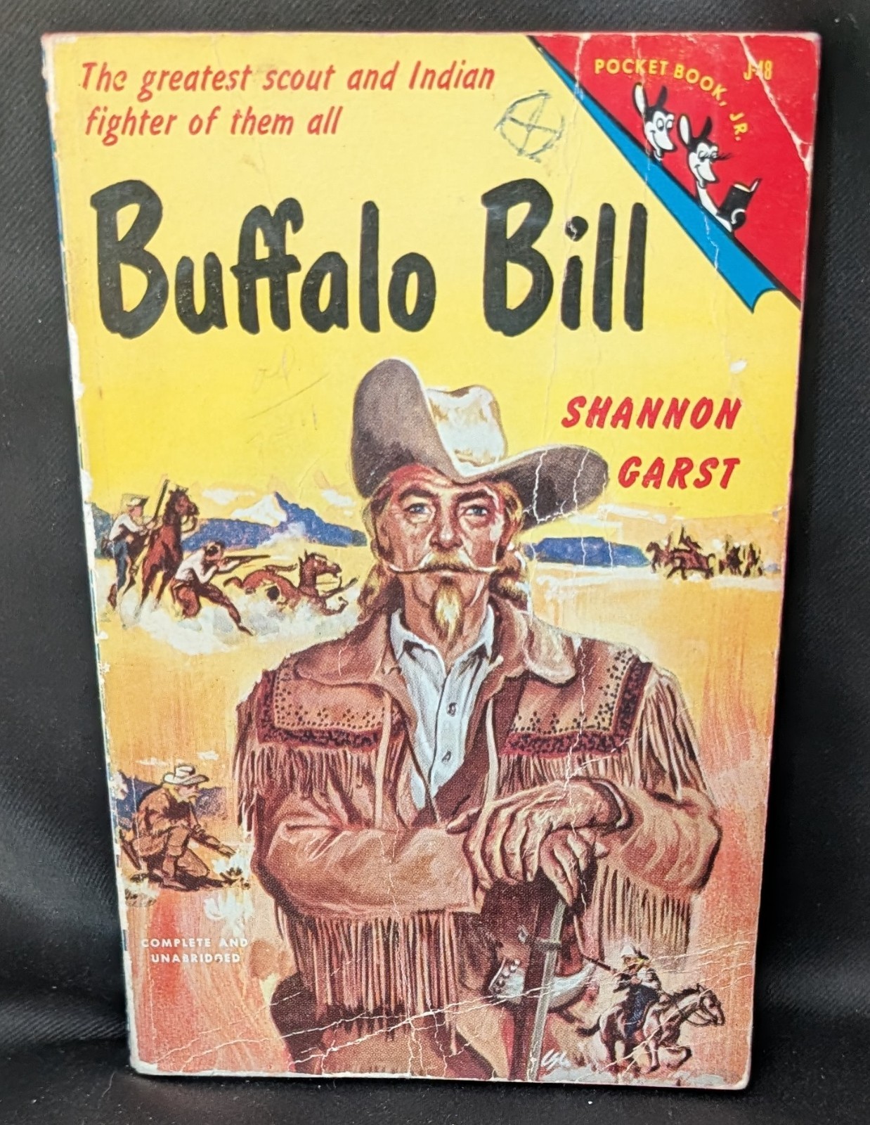 Buffalo Bill by Shannon Garst Pocket Books ket Book Jr. #J48 c1950 Paperback
